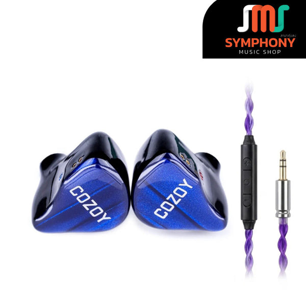 Cozoy D1 หูฟัง IEMs ไดรเวอร์ Dynamic