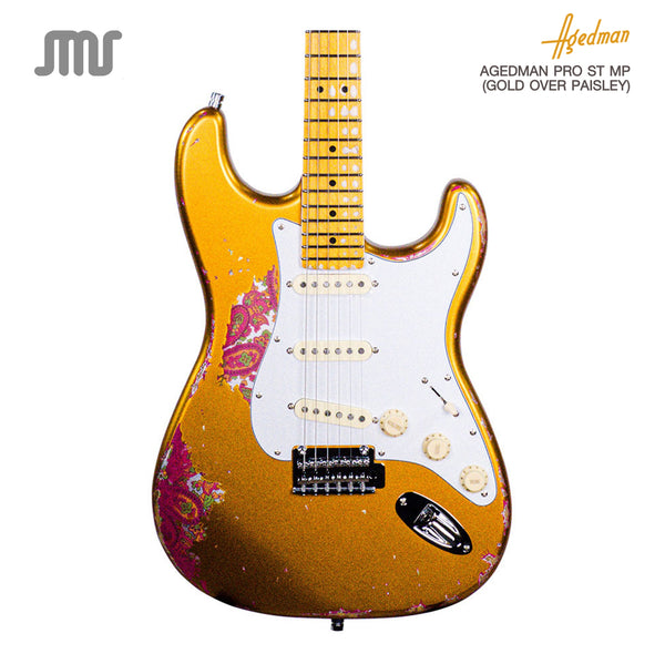 Agedman Pro ST MP (Gold Over Paisley) กีต้าร์ไฟฟ้า