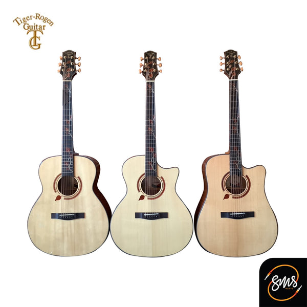 กีต้าร์โปร่ง Tiger Rogen Red Leaf