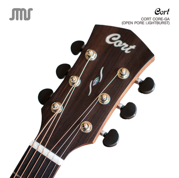 กีตาร์โปร่งไฟฟ้า Cort Core-GA Blackwood with Deluxe Soft-Side Case