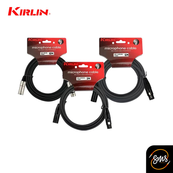 สายสัญญาณไมค์ Kirlin Mpc-270PB/BK