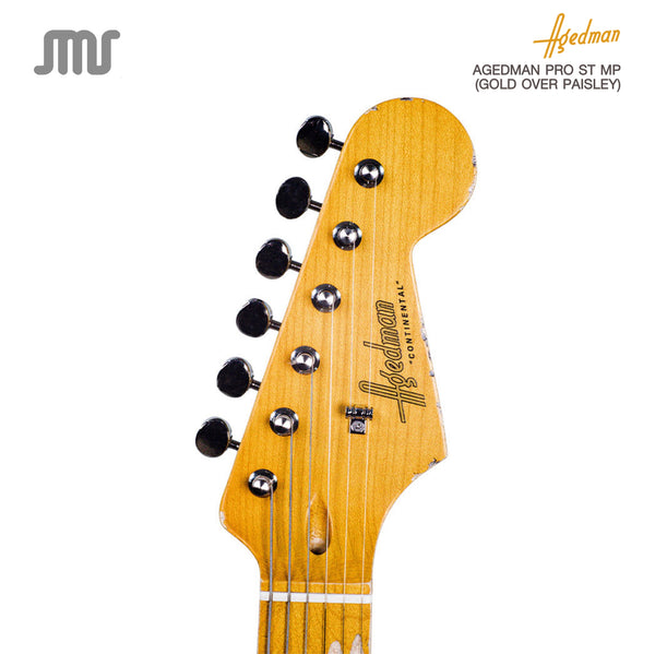 Agedman Pro ST MP (Gold Over Paisley) กีต้าร์ไฟฟ้า