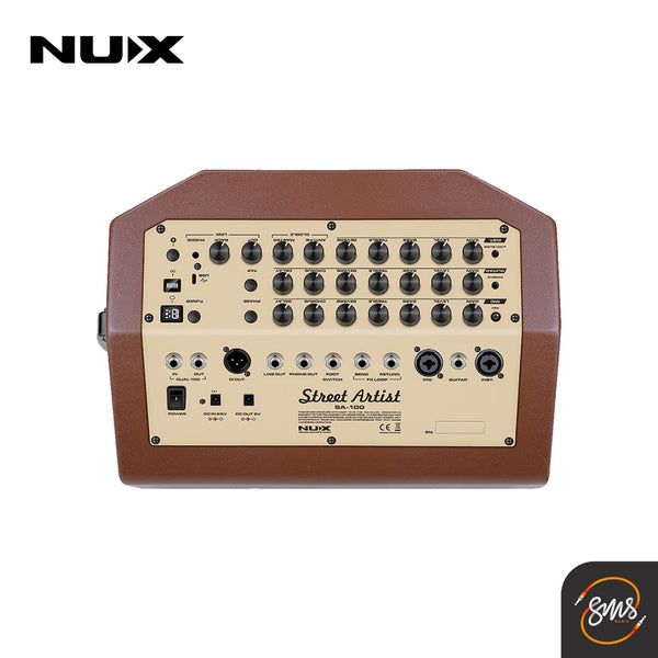 แอมป์ กีต้าร์โปร่ง Nux SA-100 Acoustic Amp Street Artist