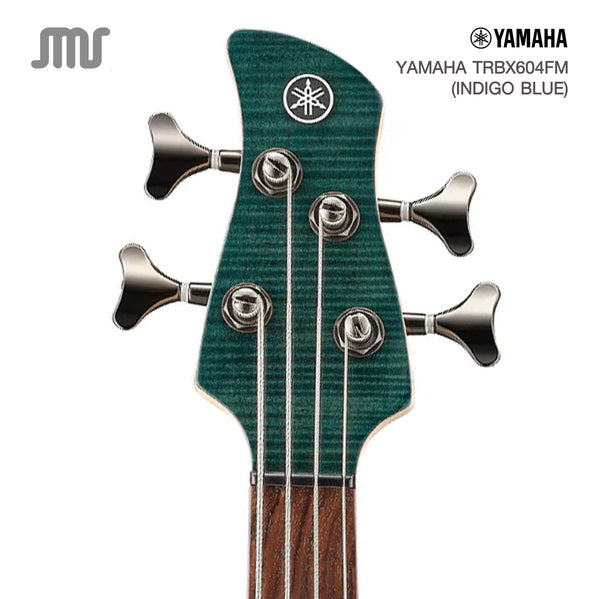 เบสไฟฟ้า Yamaha TRBX604FM สี Indigo Blue