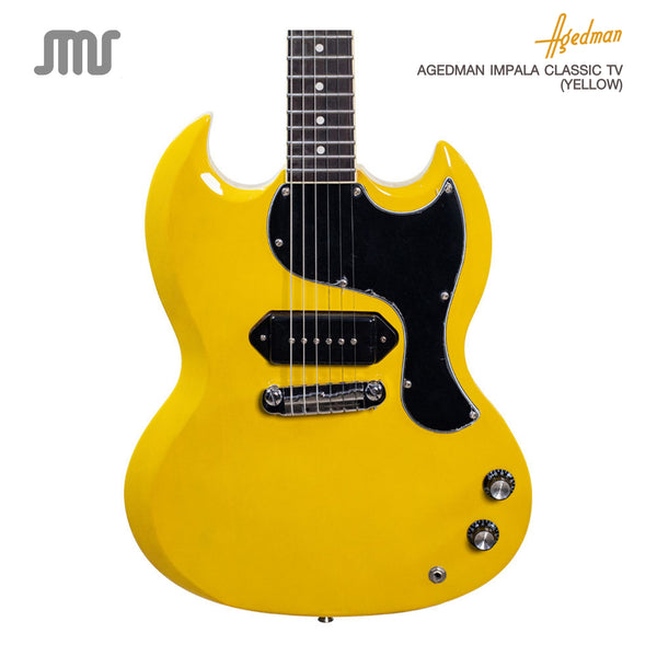 Agedman Ventura Series รุ่น Impala 63 Classic TV Yellow กีต้าร์ไฟฟ้า