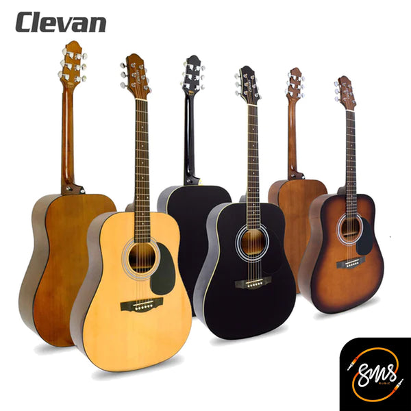กีต้าร์โปร่ง Clevan D-10