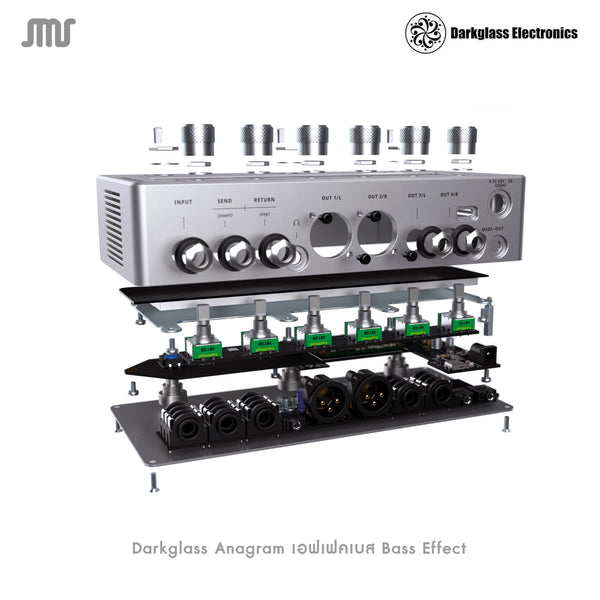 เอฟเฟคเบส Darkglass Anagram Bass Multi-Effects Pedal and Amp Modeler