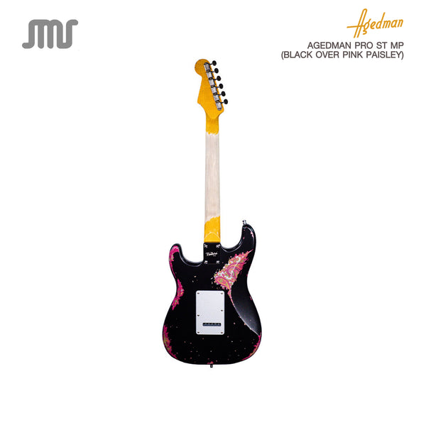 Agedman Pro ST MP (Black Over Pink Paisley) กีต้าร์ไฟฟ้า