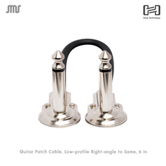 Hosa (IRG-100.5) Guitar Patch Cable, Low-profile Right-angle to Same, 6 in