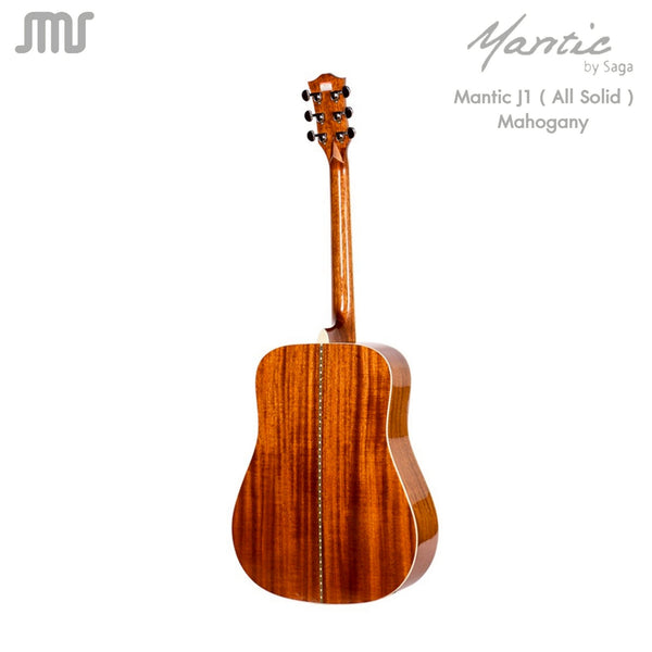 กีต้าร์โปร่ง Mantic J-1 (All Solid Mahogany)