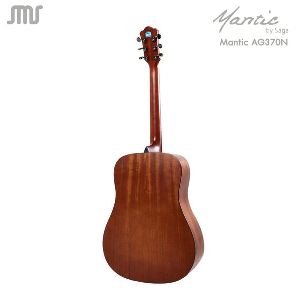 กีต้าร์โปร่ง Mantic รุ่น AG-370 N (ไม่เว้า)