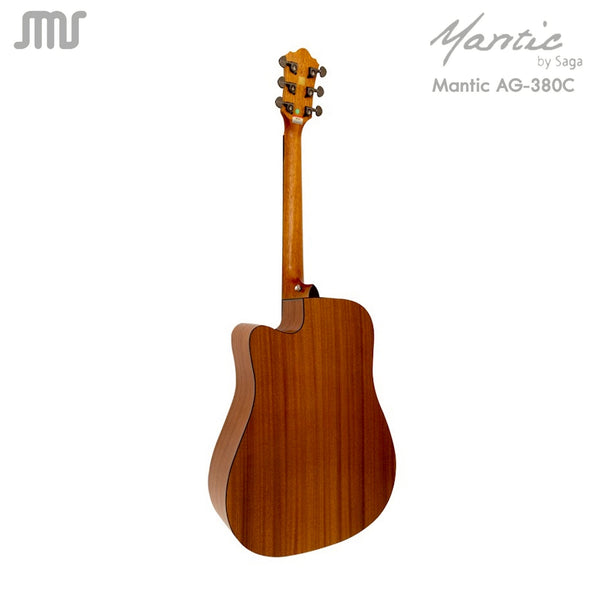 กีต้าร์โปร่ง Mantic รุ่น AG-380 CN (เว้า)