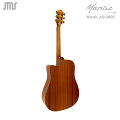 กีต้าร์โปร่ง Mantic รุ่น AG-380 CN (เว้า)