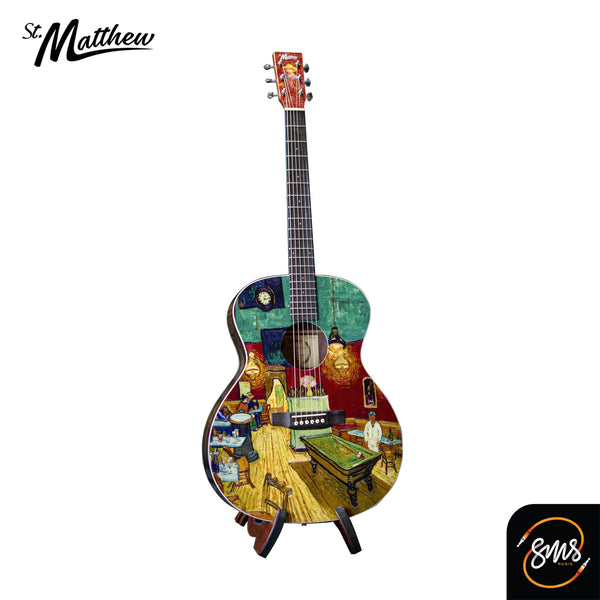 กีต้าร์โปร่งไฟฟ้า St.Matthew Van Gogh Series