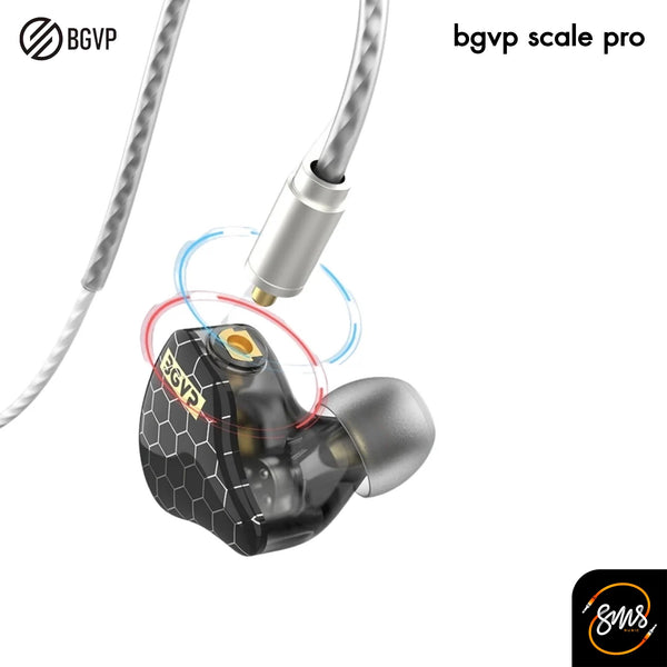 BGVP Scale Pro หูฟัง 2 ไดรเวอร์ 1BA+1DD รองรับ Hi-Res
