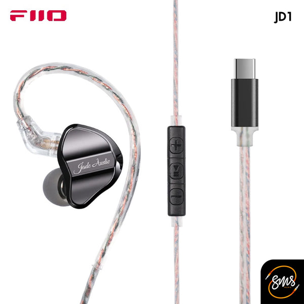 FiiO Jade Audio JD1 หูฟัง IEM ไดรเวอร์ Dynamic สุดคุ้ม รองรับ Hi-Res