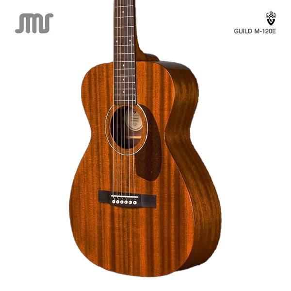 กีต้าร์โปร่งไฟฟ้า Guild M-120E พร้อมกระเป๋า