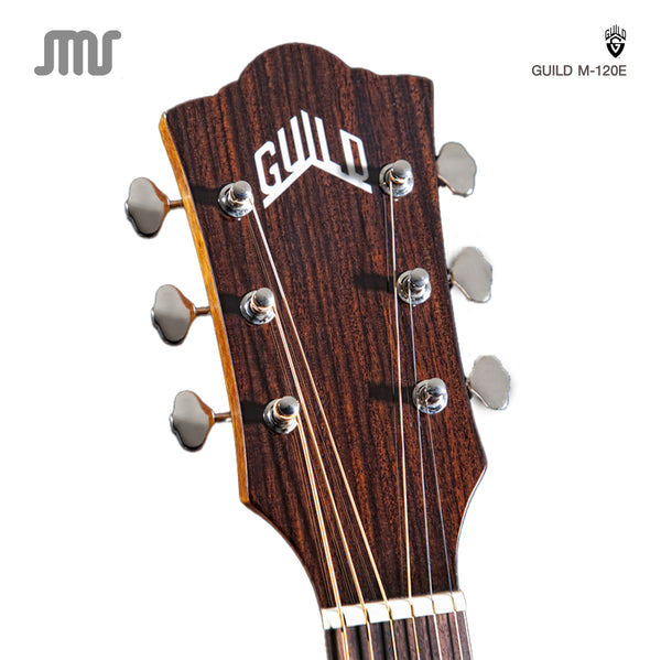 กีต้าร์โปร่งไฟฟ้า Guild M-120E พร้อมกระเป๋า