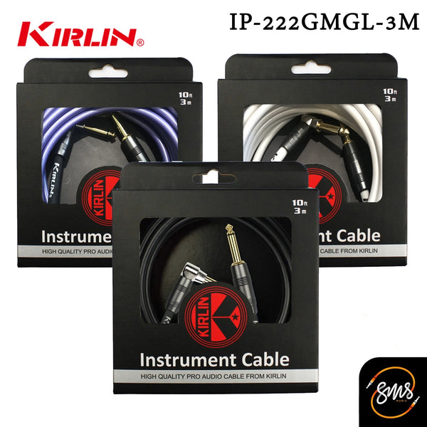 สายแจ็คกีต้าร์ Kirlin IP-222GMGL-3 เมตร