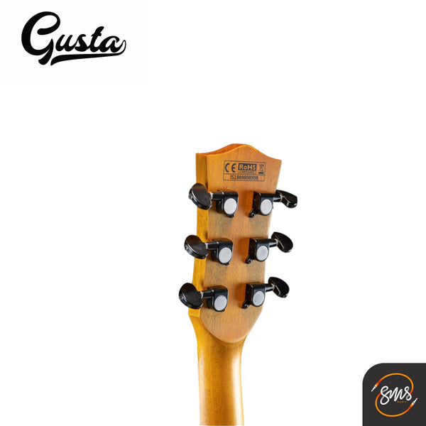 กีต้าร์โปร่งไฟฟ้า Gusta OM2CE II N40