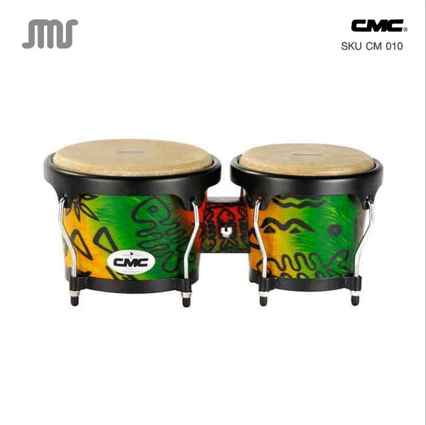 กลองบองโก้ CMC BongoDrum รุ่น 601 อะไหล่ดำ (แถมฟรีขาตั้ง)+ CM Stand 603B