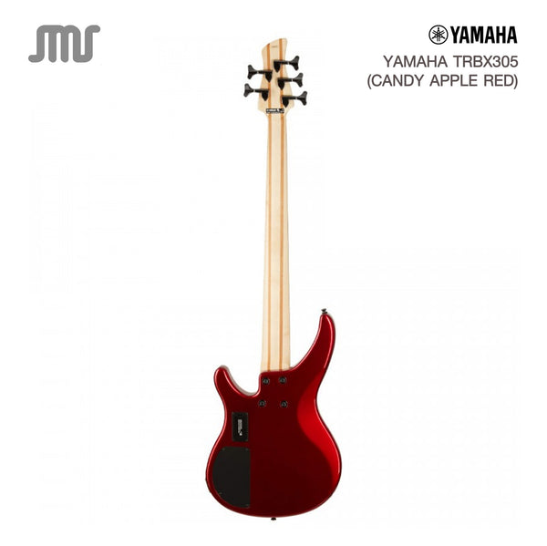 เบสไฟฟ้า Yamaha TRBX305 สี Candy Maple Red