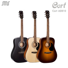 กีต้าร์โปร่ง Cort AD810 +กระเป๋ากีต้าร์บุฟองน้ำ