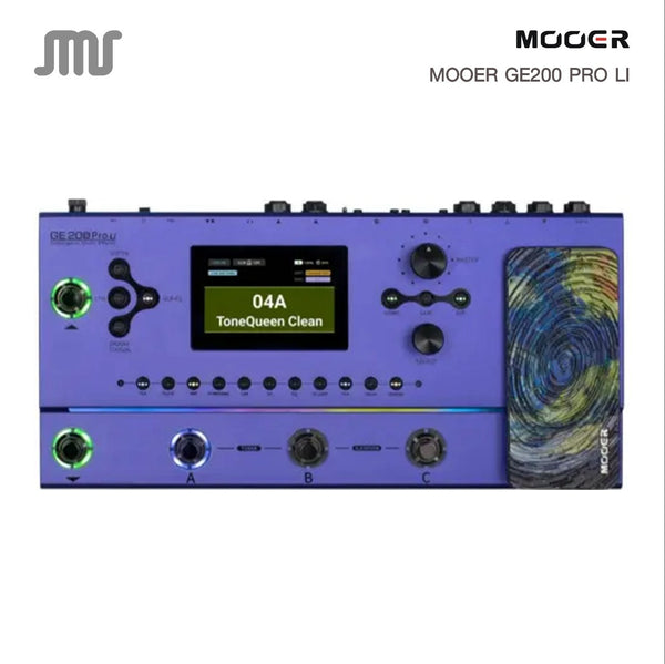 เอฟเฟคกีตาร์ Mooer GE200 Pro/Pro Li Intelligent Multi Effects