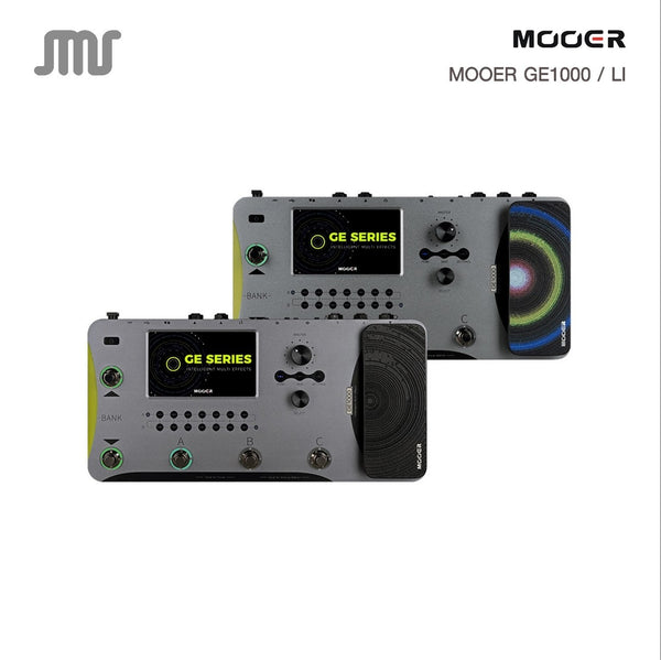มัลติเอฟเฟคกีตาร์ Mooer GE1000 / GE1000 Li with Rechargeable Battery