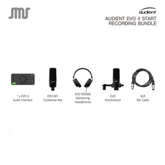 ชุดบันทึกเสียง EVO Start Recording Bundle