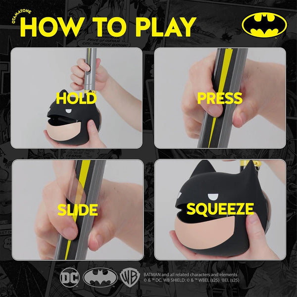 Otamatone Deluxe Batman Electronic Musical Instrument