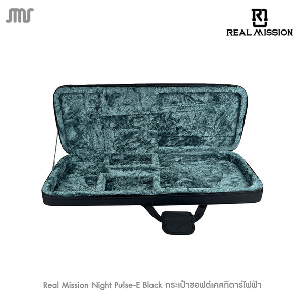Real Mission Night Pulse-E Black กระเป๋าซอฟต์เคสกีตาร์ไฟฟ้า