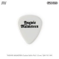 YNGWIE MALMSTEEN Custom Delrin Pick 1.5 mm. YJM P 01 WH