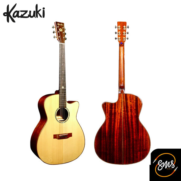 Kazuki ALL SOUL กีต้าร์โปร่ง 41 นิ้ว Acoustic Guitar All Solid + แถมฟรีกระเป๋ากีต้าร์