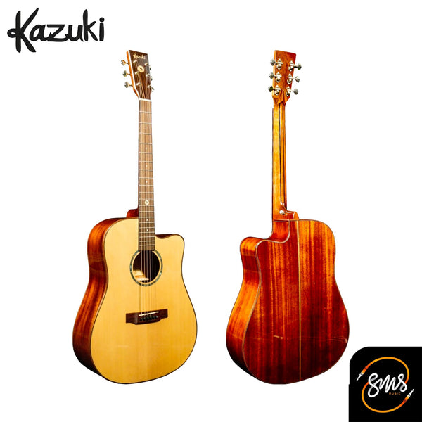 Kazuki ALL SOUL กีต้าร์โปร่ง 41 นิ้ว Acoustic Guitar All Solid + แถมฟรีกระเป๋ากีต้าร์