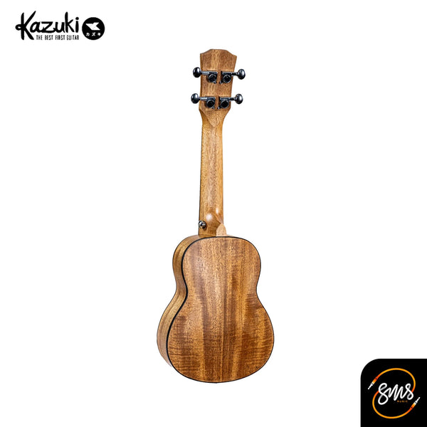 Kazuki อูคู โซพราโน่ Play series 21 ขอบดำ ไม้มาฮอค +กระเป๋า+จูนเนอร์