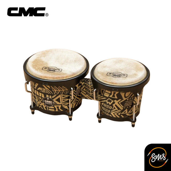กลองบองโก้ CMC BongoDrum รุ่น 601 อะไหล่ดำ (แถมฟรีขาตั้ง)+ CM Stand 603B