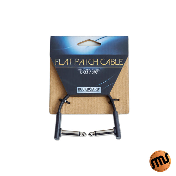 สายแจ็กพ่วงเอฟเฟค Rockboard by Warwick รุ่น Flat Patch Cable BLK