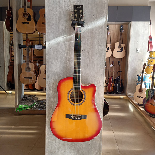 กีต้าร์โปร่ง Kamani D41C ไม้หน้าแท้ (Solid top)