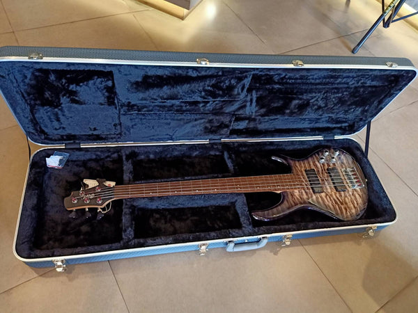 ฮาร์ดเคสไฟเบอร์เบสไฟฟ้า Fortis Fiber Hardcase For Bass รุ่น BC-501 สี่เหลี่ยม