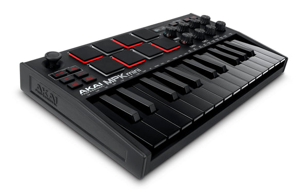 คีย์บอร์ด Akai MIDI Controller รุ่น MPK Mini MK3 (Black)