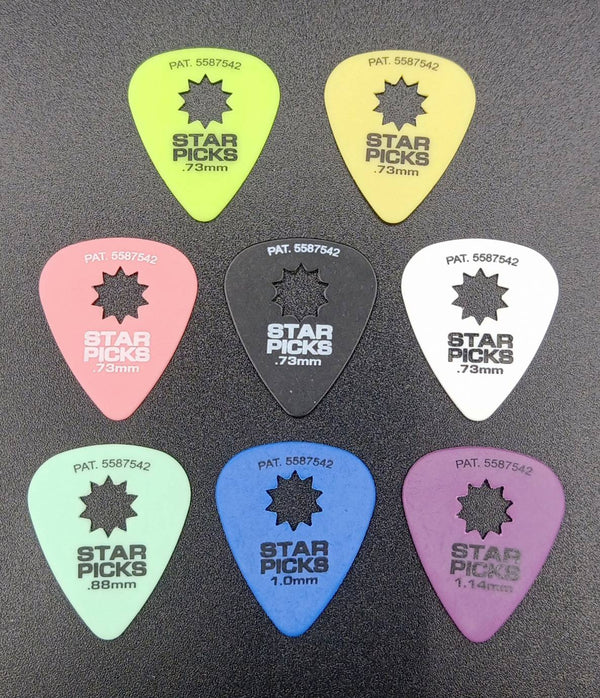 ปิ๊กกีต้าร์ Everly Star Picks