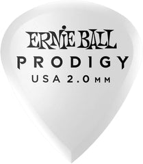 ปิ๊ก Ernie Ball รุ่น P09203 Prodigy Delrin Mini ขนาด 2.0 สีขาว
