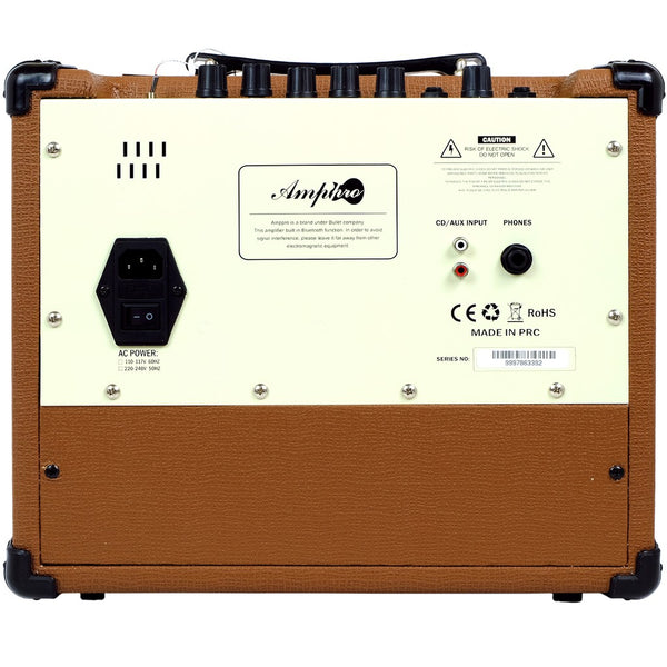 Amppro แอมป์กีต้าร์โปร่ง รุ่น APC-15R มี Bluetooth