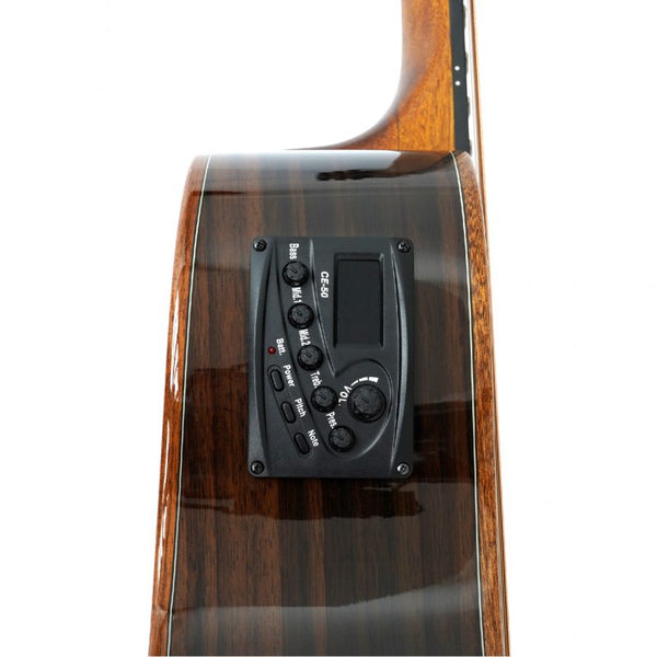 กีต้าร์โปร่งไฟฟ้า Paramount Acoustic Guitar รุ่น A2020 (Top Solid) ไม้หน้าแท้