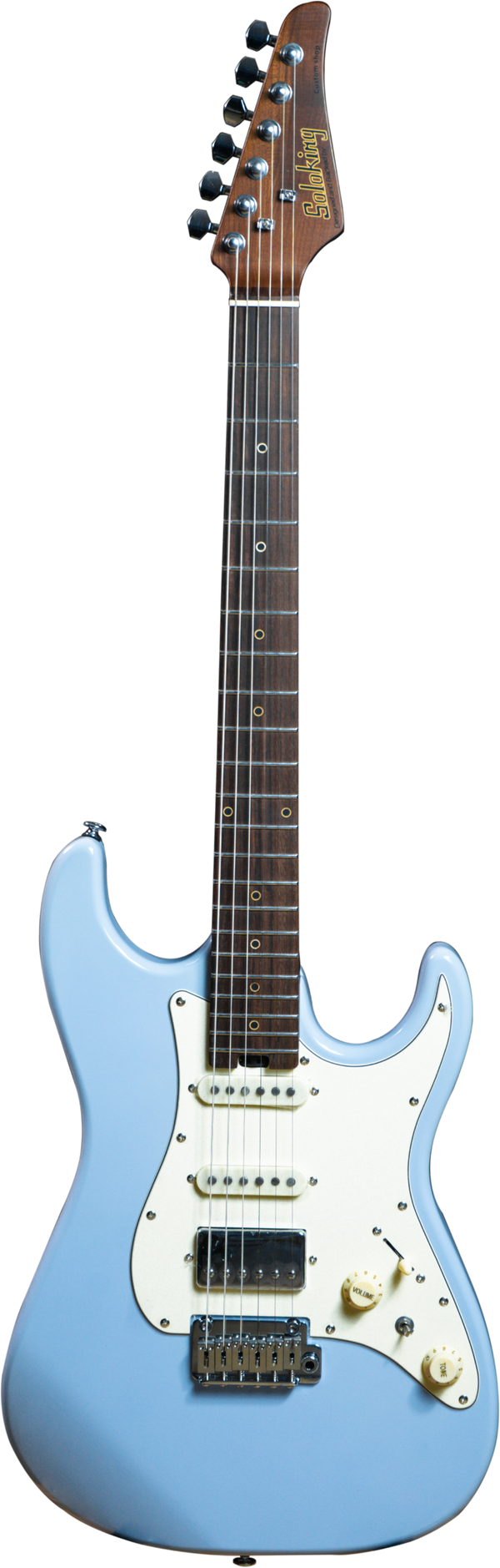 Soloking MS-11 Classic Rosewood FB HSS สี Sonic Blue