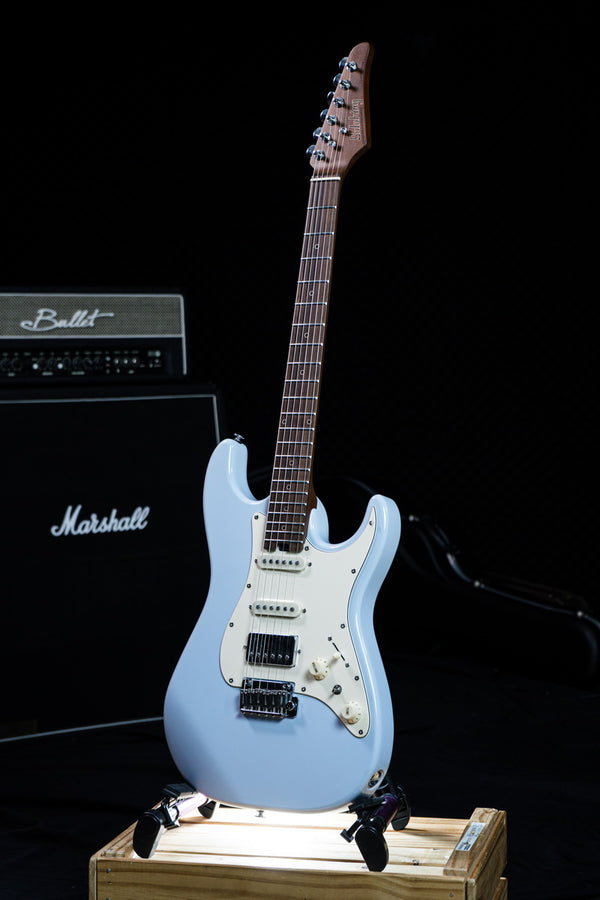 Soloking MS-11 Classic Rosewood FB HSS สี Sonic Blue