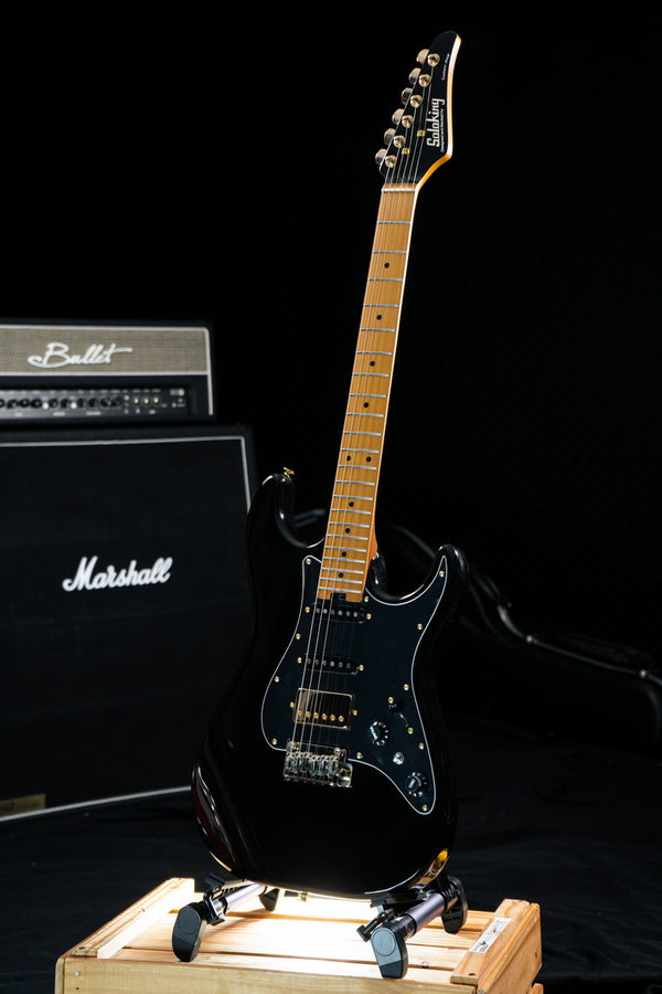 Soloking MS-1 Classic Roasted Maple FB with Gold Hardware HSS Black Beauty