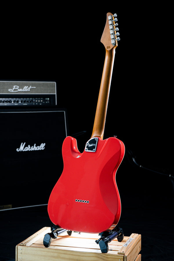 Soloking MT-1 Custom Rosewood FB Binding SS Fiesta Red