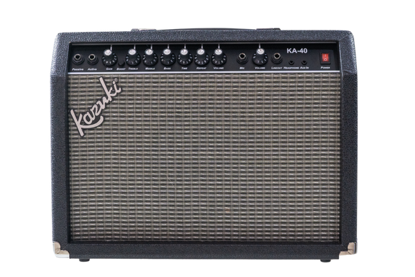 KAZUKI KA-40 Electric Guitar Amplifier ตู้แอมป์ แอมกีต้าร์ไฟฟ้า 40 วัตต์ สีดำ รุ่น KA40